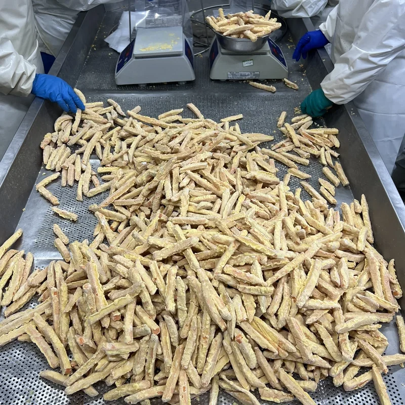 Premium Frozen Sweet Potato Strips Export Grade